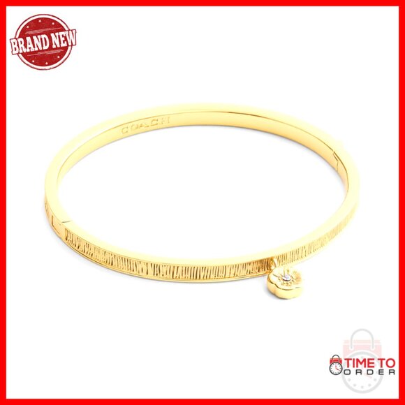 Minimal Hinged Bangle Bracelet Tea Rose Charm Elegant Everyday Jewelry